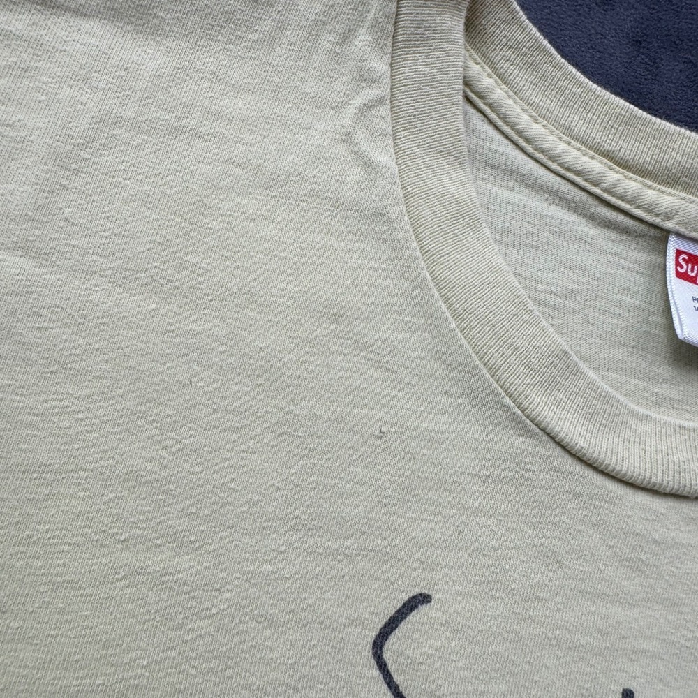 Supreme Madonna Tee FW18 Tan Justify My Love Graphic T-Shirt XL - Picture 3 of 8